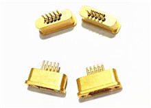 Micro Rectangle MDM D Sub 9 Pins Connector Sockets