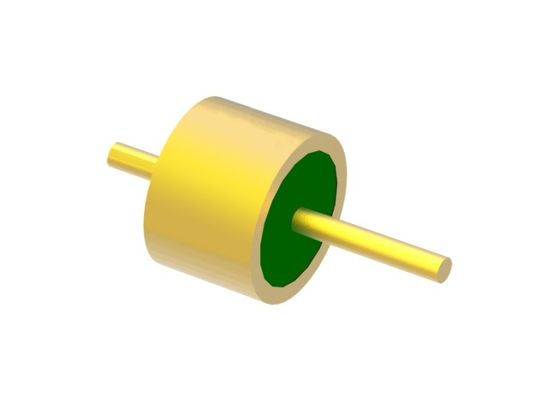 50 Ohm RF Single Pin Header Hermetic Glass To Metal Seal M2014-16-JH