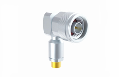 N Type Male Right Angle Stainless Steel RF Connector For CXN3450 / MF740A Cable