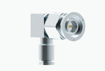 Professional Brass Contact Nickel Plated TNC Male Right Angle Stainless Steel RF Coaxial Connector