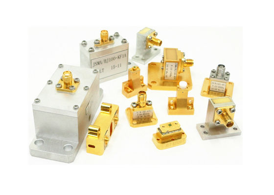 26.4GHz~40GHz WR28 BJ320 K 2.92mm Female End Launch Waveguide To Coax Adapter K/BJ320-KF1