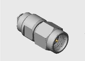Đầu nối sóng milimet đực bằng thép không gỉ 3.5 mm cho cáp CNX3506, MF108A, tần số lên đến 33GHz - thay thế cho đầu nối SMA 26GHz tần số cao hơn