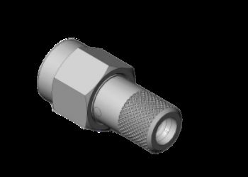 Bộ chuyển đổi SMA đực/cắm thẳng bằng thép không gỉ 50 Ohm sang SMP đực/cắm detent giới hạn Tần số lên đến 18 GHz