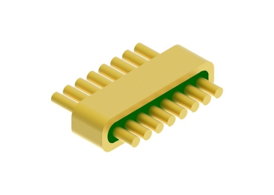 Kovar 4J29 8-Pin Header Connector Hermetic DC cắt thẳng cho hàn MC-1766-JH