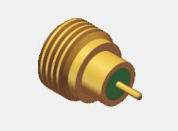 Đầu nối đồng trục RF SMPM đực kín khí 50Ω, xuyên vách, 0.3MHz-40GHz, 170V