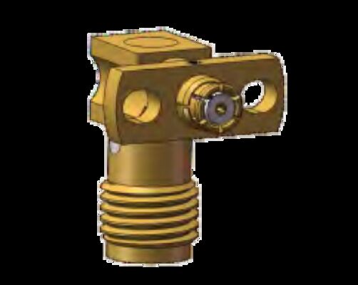 Đường góc phải SMA nữ đến SMP Adapter nữ Phạm vi tần số từ 0.3MHz đến 18GHz Sử dụng thành phần vi sóng