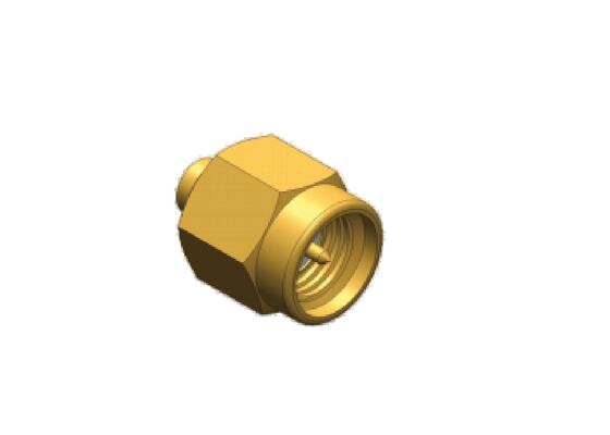 SMA RF Connector 18GHz Plug nam cho RG405, .086, 2# Cáp bán cứng / linh hoạt với khả năng chống phun muối