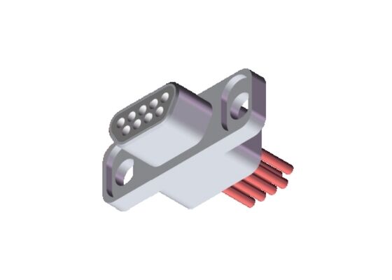 Micro Rectangle MDM D Sub 9 Pin Connector Sockets Hermetic