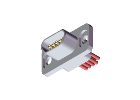 Micro Rectangle MDM D Sub 9 Pin Connector Sockets Hermetic