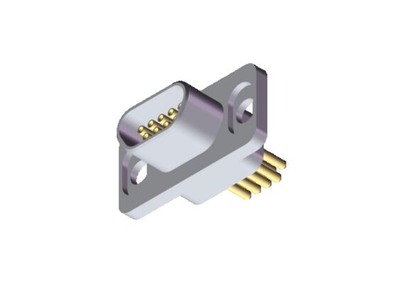 Micro Rectangle MDM D Sub 9 Pin Connector Sockets Hermetic
