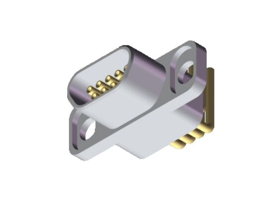 Micro Rectangle MDM D Sub 9 Pin Connector Sockets Hermetic