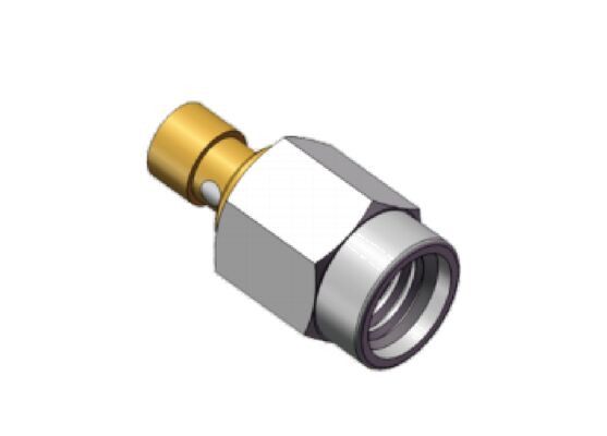 Đầu nối cáp đồng trục RF SMA đực Mini SSMA 50Ω 18GHz CXN3506 MF108A