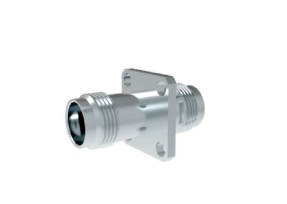 Bộ chuyển đổi giắc cắm TNC sang giắc cắm 50Ω 11GHz Đầu nối RF hàng không vũ trụ có tổn thất chèn thấp Tối đa 0,3dB