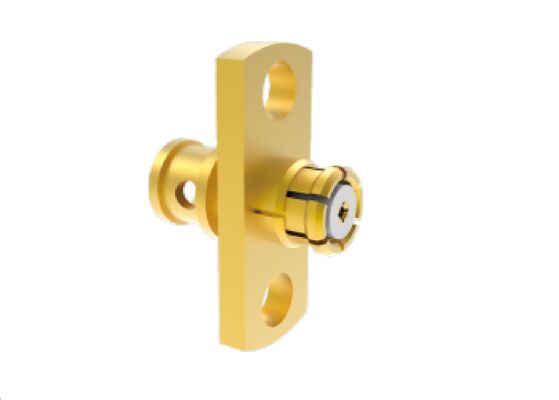 50Ω 18GHz SMP Nữ SMP Jack 2 mặt bích Kết nối RF hàng không vũ trụ Giao phối cho cáp .086