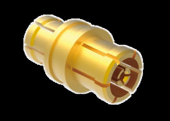 Bộ chuyển đổi Jack sang Jack 50Ω 40GHz Đầu nối RF hàng không vũ trụ có tổn thất chèn thấp