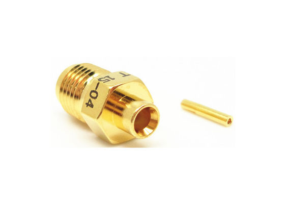 DC - Dải tần 18GHz Đầu nối SMA RF có vách ngăn nữ thẳng