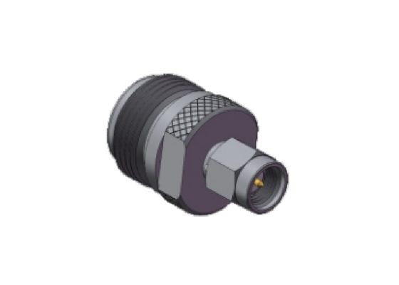 Bộ chuyển đổi đầu nối cáp đồng trục RF N cái sang SMA đực chất lượng cao, cấp công nghiệp, thẳng, lên đến 11GHz