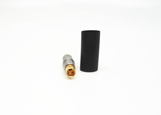 Đầu nối mini SMPM RF với ổ cắm ống co nhiệt