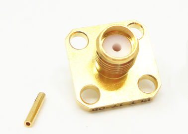Đầu nối cáp đồng trục RF Phụ kiện hàn Đầu nối giắc cắm SMA nữ 50Ohm