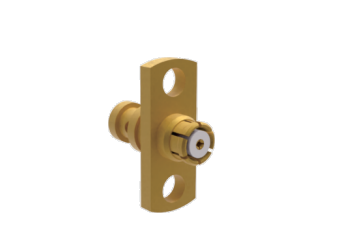 Bảng điều khiển gắn mặt bích SMP 2 lỗ Gắn kết nối 50ohm cho cáp CXN3657