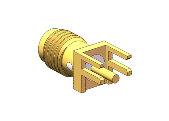 DC đến 18GHz PCB Gắn kết SMA RF Đầu nối Giắc cắm Nữ