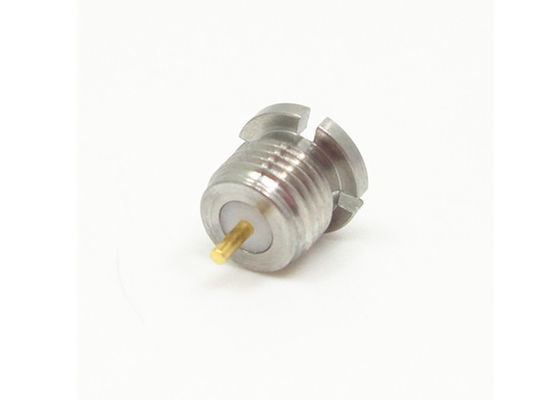 Đầu nối nam SMP bằng thép không gỉ Đầu nối thẳng có gắn kết nối thẳng RF