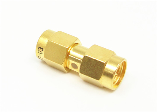 50Ω đồng vàng SMA RF Adapter Beryllium Đồng liên lạc